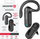 Kufje Bluetooth Swissten Dock Earpiece me qëndrim magnetik, e zezë