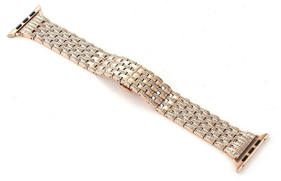 Rripi i çelikut 4wrist për Apple Watch, i artë/rozë