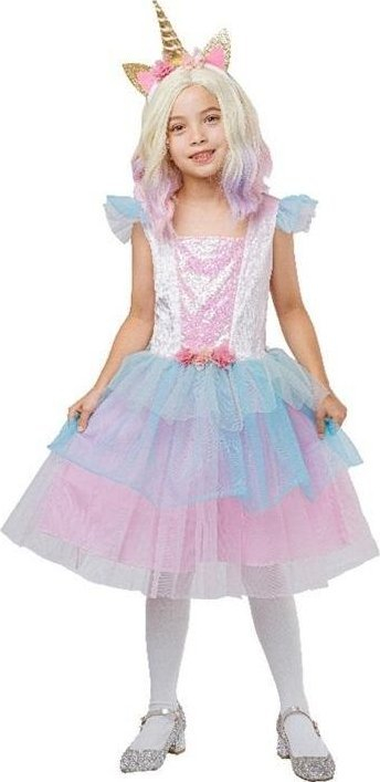 Kostum karnavalesh Madej Unicorn Princess, madhësia M, shumëngjyrësh