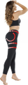 Gete anti-celulit për femra Gwinner Push-up, XL, të zeza