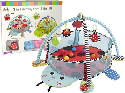 Shtrojë loje për kalamoj LeanToys Ladybug