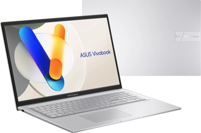 Laptop ASUS Vivobook 17 X1704VA, 17.3", Intel Core 5 120U, 16GB RAM, 512GB SSD, argjendtë