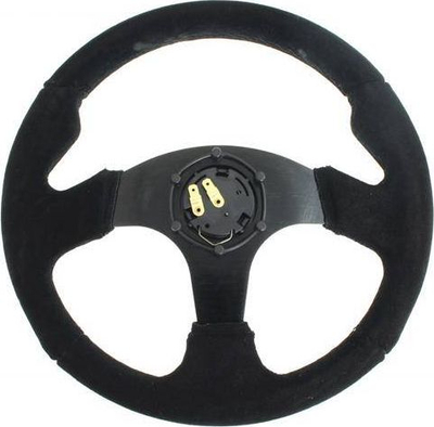 Timon sportiv Slide Suede Rally, 320mm, offset 20mm, i zi