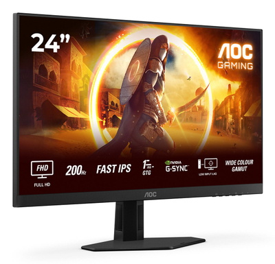 Monitor gaming AOC G4 24G4HRE, 23.8", Full HD, i zi