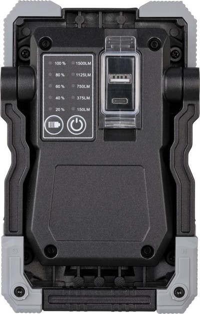 Projektor LED Brennenstuhl RUFUS 1500 MA, 1500lm, i rimbushshëm, IP65