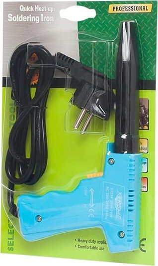 Saldier pistol Xtreme, 30W 70W, dorezë gome, portokalli