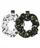 Goma flokësh Nike Gathered Hair Tie 2.0, set 2 copë, për fëmijë