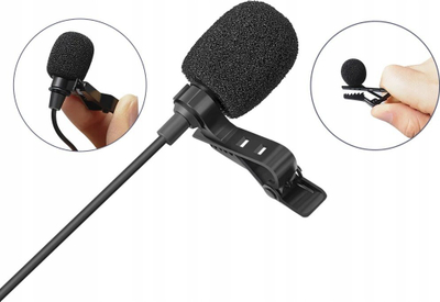 Mikrofon klip USB Sandberg Streamer, me kabllo, i zi