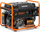Gjenerator benzine Daewoo GDA 7500E, 6500W, 12V, portokalli me të zezë