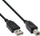 Kabllo USB InLine 34557X, USB A me USB B, 7 m, e zezë