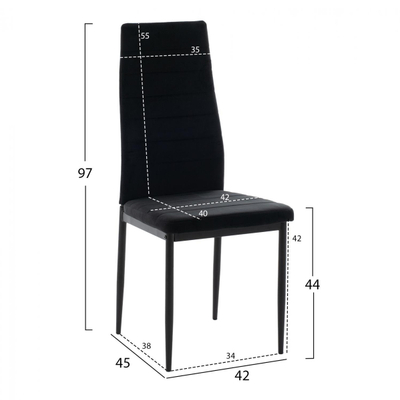 Karrige metalike velvet (HM0037.34), zezë