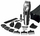 Set për rregullim flokësh dhe mjekre Wahl Multi Purpose Grooming Kit, pa kabllo, i zi