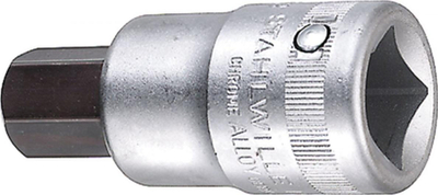 Bit goditës STAHLWILLE 3/4", 14 mm gjashtëkëndësh, 80 mm, ngjyrë argjendtë