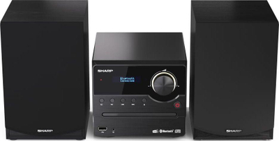 Set altoparlantësh Sharp XL-B517D, i zi