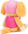 Lodër plushe Spin Master Paw Patrol Skye Take Along, 33cm, rozë