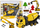Set lodrash ndërtimi Leantoys Construction Vehicles for Screwing, 1:12, me dritë edhe zhurmë, shumëngjyrësh