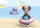 Set lodrash Playmobil 1.2.3 Aqua Disney Minnie's Beach Trip 71416, 3 pjesë, për kalamaj 1-4 vjeç, shumëngjyrësh