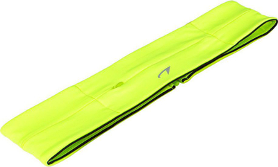 Rrip sportiv Avento Twist, me xhep me zinxhir, reflektues, i verdhë florosent