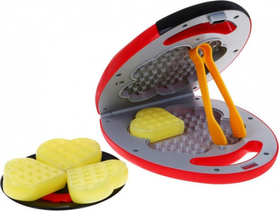 Set loje Waffle Maker Play House, efekte drite dhe zëri, për fëmijë 3+, i kuq
