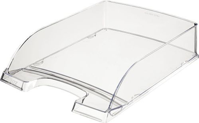 Tabaka dokumentesh Leitz Shelf Plus 10K079C, 70mm, plastike, gri