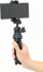 Tripod mini Slik MULTI-POD, trefkëmbësh i vogël, me kokë që rrotullohet, i zi me blu