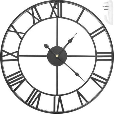 Orë murale Upominkarnia Retro, diametër 47.5cm, metal, e zezë