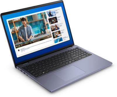 Laptop Dell 16 DC16251, 16" FHD+, Intel Core 7 150U, 16GB RAM, ngjyrë argjendtë