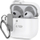 Mbulesë Tech-Protect Slim Hook për Apple AirPods 4, polikarbonat, me karabinë, e bardhë