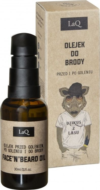 Масло за брада пред и после бричење LaQ Wild of the Forest, 30 ml