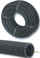 Tub i korruguar Elektroplast Corrugated Conduit 28/23, PVC, gri e errët