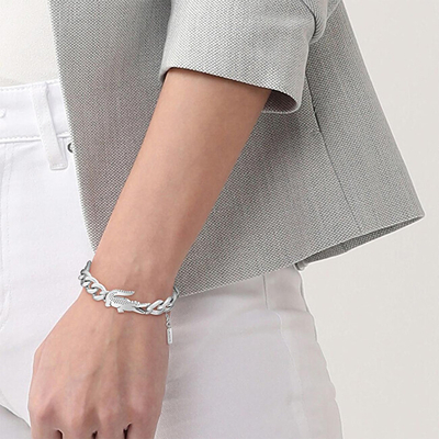 Byzylyk për femra Lacoste Crocodile 2040374, i artë