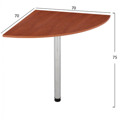 Zgjatim tavoline Devon trekëndor 70×70×75 cm (HM2448.04)