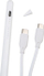 Stylus pen Tucano MA-STY-W, USB-C, universal, i bardhë