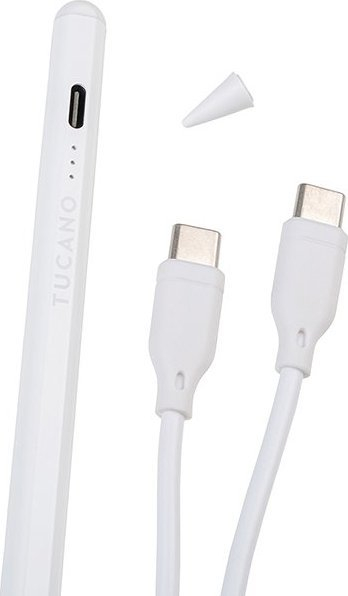 Stylus pen Tucano MA-STY-W, USB-C, universal, i bardhë