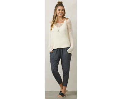 Pantallona Prana Charcoal Compass, të hirta, woman