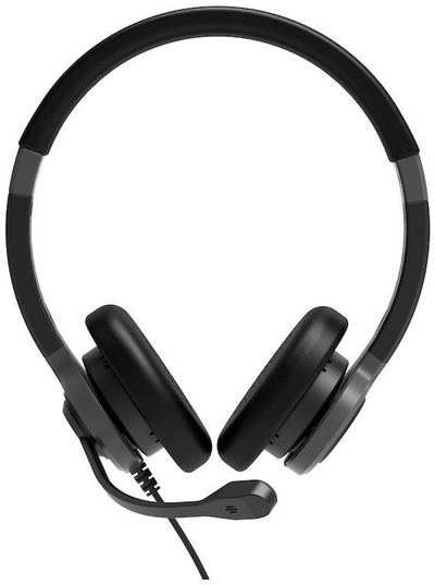 Kufje me mikrofon Port Designs 912001, USB, ENC, të zeza