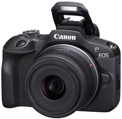 Fotoaparat me lens Canon EOS R100 + RF-S 18-45mm + RF 75-300mm