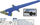 Ajrobrush Aerograf AB-1001, grykë 0.3 mm, depozitë 22 cm³, blu