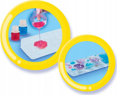 Set kreativ për sapunë SES Creative Making Galaxy Soaps, për kalamaj 7+, me shkëlqim, shumëngjyrësh