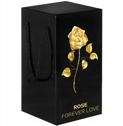 Trëndafil dekorativ Aptel Forever Rose, me kupolë qelqi, ndriçim LED, shumëngjyrësh
