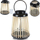 Lampion qiriri Home Styling Collection Bamboo, bambus, 33 cm, i zi