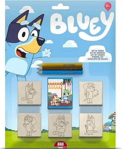 Set vula Multiprint Timbro Bluey, 5 copë, për kalamaj