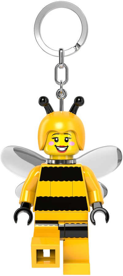 Brelok çelësash LEGO Minifigures Bumblebee Girl, me dritë LED, shumëngjyrësh