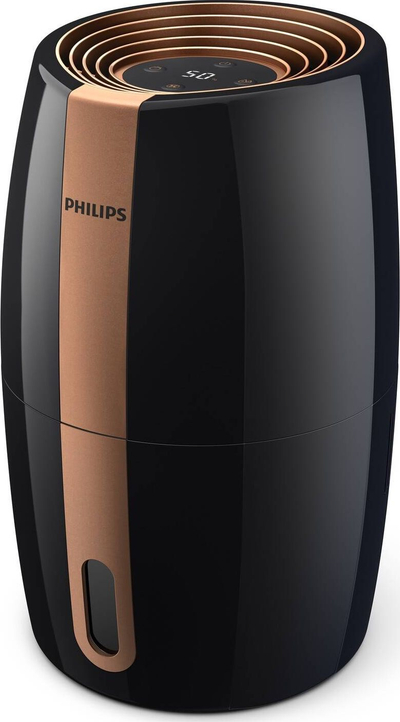 Lagështues ajri Philips HU2718/10, teknologji NanoCloud, rezervuar 2L, i zi