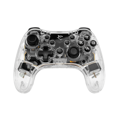 Kontroller Gaming White Shark Legion RGB për PC, PS4, PS3, Switch,GPW-8039, transparente