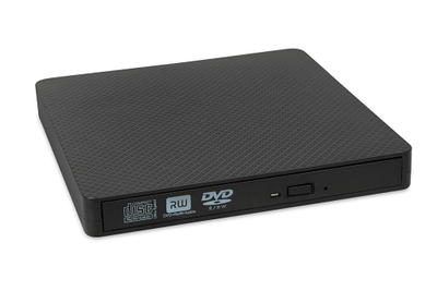 Надворешен оптички уред iBOX DVD RW IED03, USB, 24x CD, 8x DVD, црн
