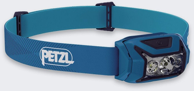 Llambë koke Petzl ACTIK E063AB01, 450 lumens, blu