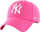 Kapele për fëmijë 47 Brand MLB New York Yankees B-RAC17CTP-RSA, pambuk, rozë