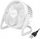 Ventilator USB LogiLink, 12.7cm, i bardh