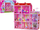 Shpi kukullash LeanToys Fashion Villa, 3 kate, 156 pjesë, rozë